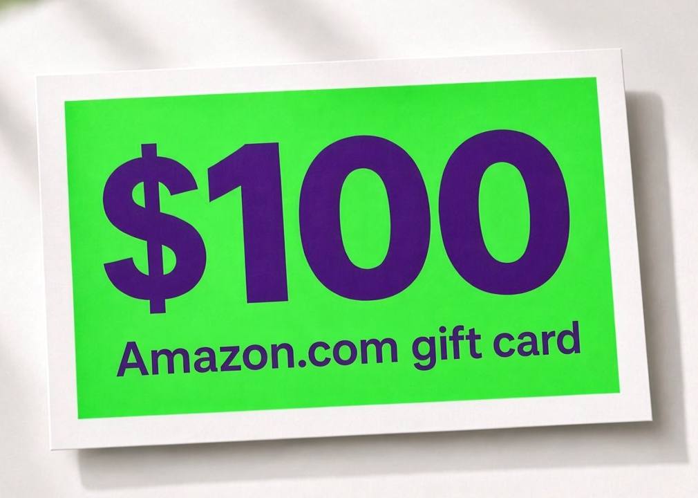 $100 Amazon.com gift card