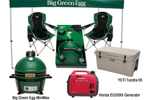 Win a $2,500 Tailgate Prize Package
