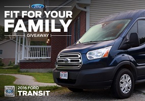 Win A Ford Transit Passenger Van