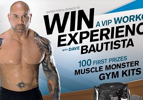 Win VIP Workout with Dave Bautista