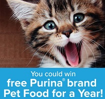 Win Purina Pet Food for a Year