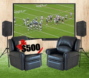 Win Couch-Gating Prize Pack