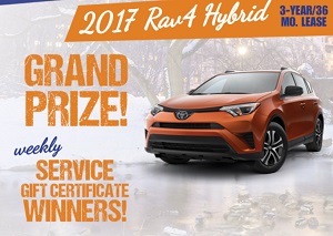 Win Lease On A 2017 Toyota RAV4 Hybrid