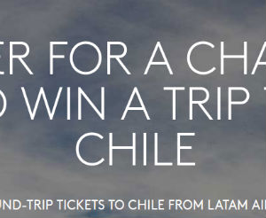 Win Trip to Chile