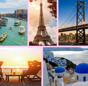 Win Romantic Trip to Destination of Your Choice