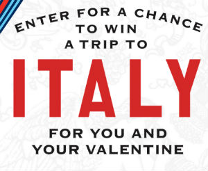 Win A Trip to Italy
