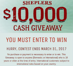 Win $10,000 In Cash