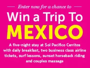 Win Trip to Mexico
