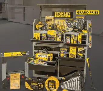 Win 1of 3 Stanley Tool Prize Packs