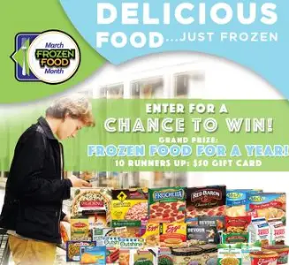 Win Frozen Food for a Year