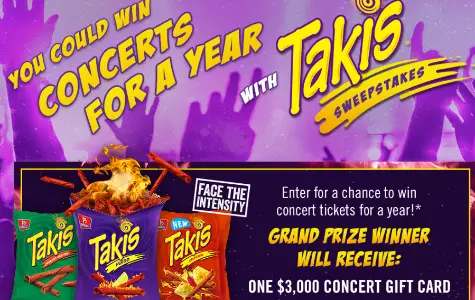 Win Concert Tickets For A Year