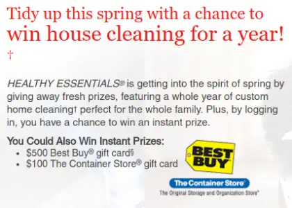 Win House Cleaning for a Year