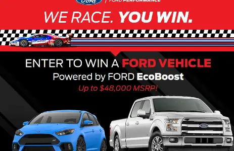 Win a Ford Vehicle