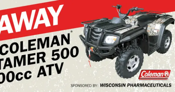 Win Coleman Trail Tamer ATV