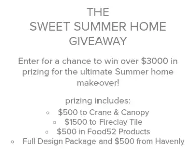 Win A Summer Home Makeover