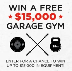 Win A $15K Garage Gym