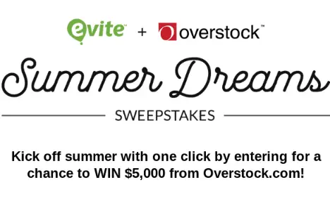 Win A $5K Overstock Shopping Spree