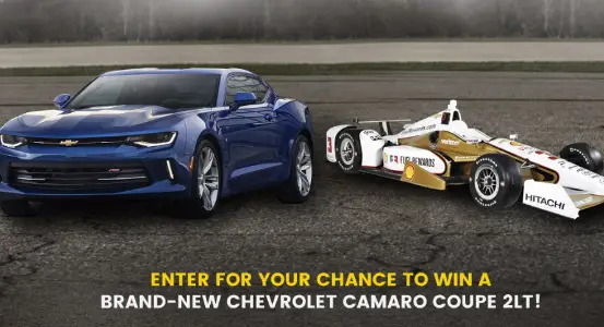 Win A Chevy Camaro Coupe 2LT