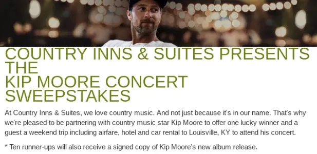 Win A Trip To See Kip Moore In Concert