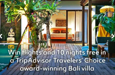 Win A Trip to Bali