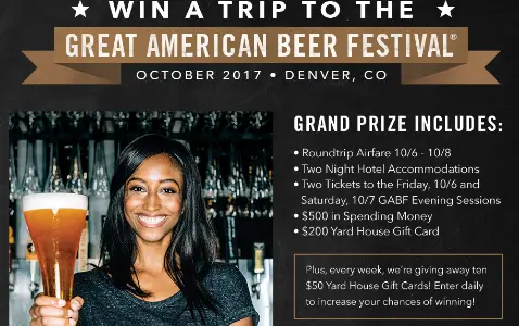 Win A Trip to The Great American Beer Festival
