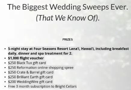 Win A Honeymoon in Hawaii