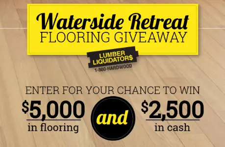 Win $5K in Flooring & $2.5K in Cash