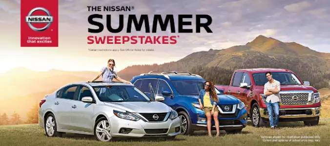 Win 1 of 3 New Nissans