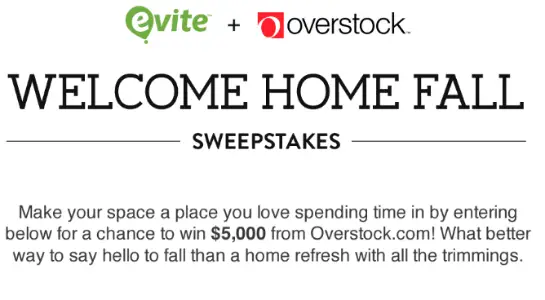 Win $5K From Overstock