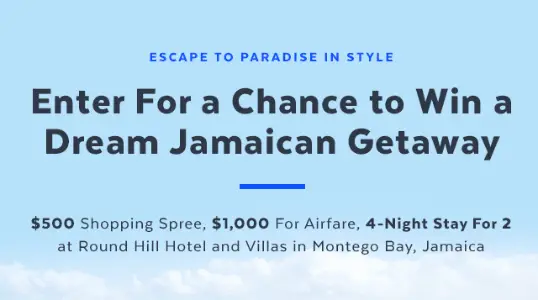 Win A Dream Getaway to Jamaica