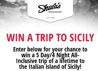 Win A Trip to Sicily
