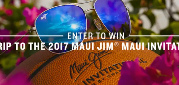 Win Trip to Maui Jim Maui Invitational