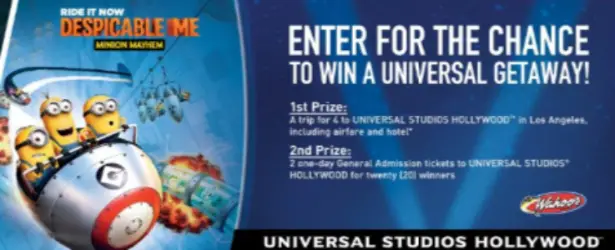 Win A Universal Studios Getaway