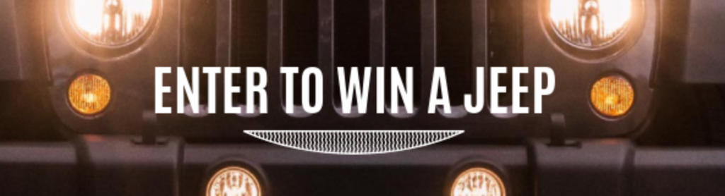 Win A Jeep Wrangler