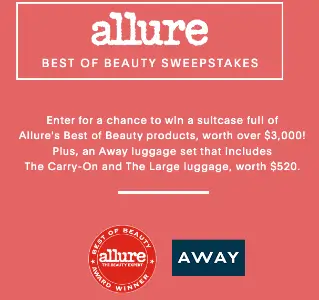 Win Suitcase Full of Beauty Products