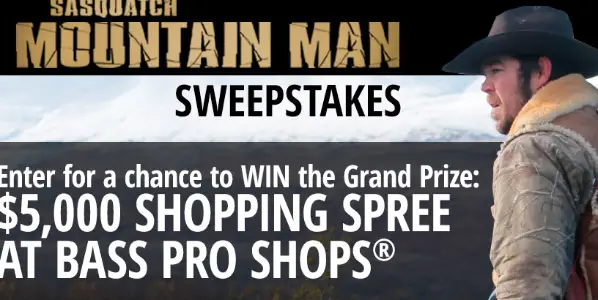 Win a $5K Bass Pro Shop Shopping Spree