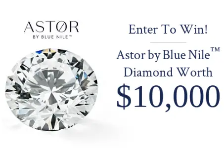 Win $10K Astor Diamond by Blue Nile