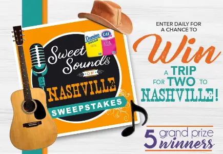 Win 1 of 5 Trips to Nashville, TN