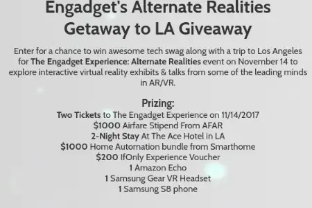 Win a $1K Smart Home Electrionics & Trip to LA