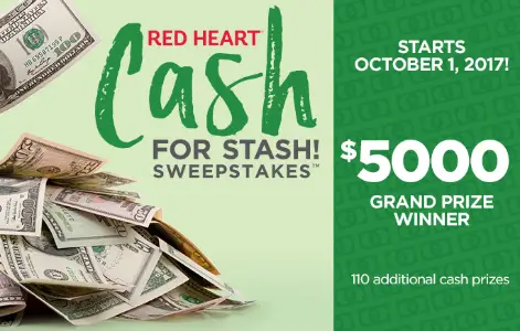 Win $5K in Cash From Redhart
