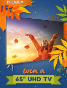 Win A Curved 65" Smart TV