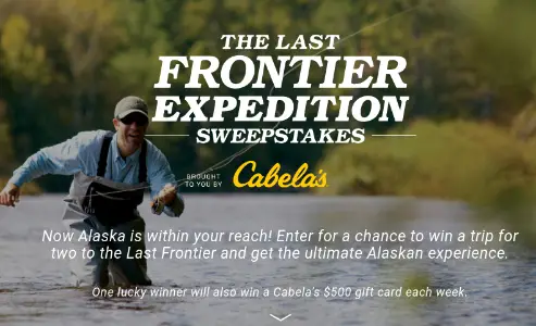 Win a $500 Cabela’s Gift Card & An Alaska Cruise