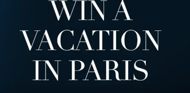 Win A Trip to Paris