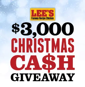 Win $3K Christmas Cash