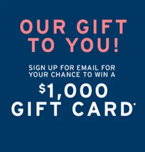Win 1 of 5 $1K Marshall’s Gift Cards