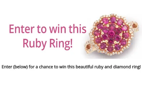 Win a Ruby Ring