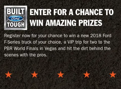 Win A 2018 Ford F-Series Truck & Trip to Vegas