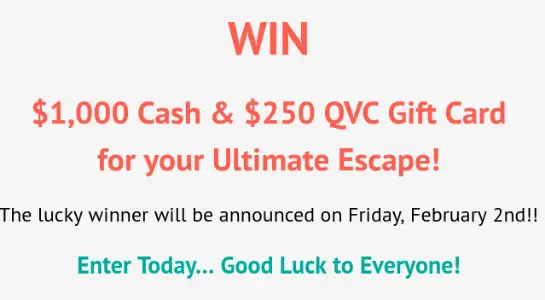 Win $1K in Cash & QVC Gift Card