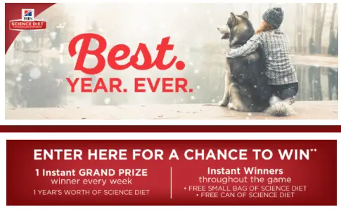 Win A Year's Worth of Science Diet Pet Food