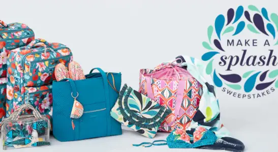 Win 1 of 5 Vera Bradley Travel Gift Set